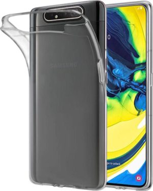Θήκη Σιλικόνης Ultra Clear 0.5mm Case Gel TPU Cover Samsung Galaxy A80 transparent