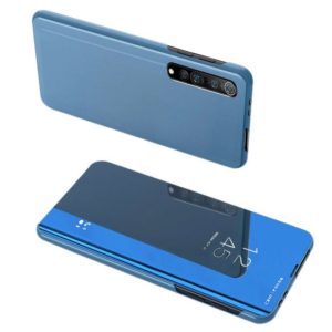 Θήκη Βιβλίο Clear View Case cover Xiaomi Mi Note 10 Lite blue
