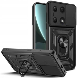 Θήκη Σιλικόνης Tech-Protect Camshield Pro Case for Xiaomi Redmi Note 13 Pro 5G / Poco X6 5G Black