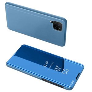 Θήκη Βιβλίο Clear View Case cover Huawei P40 Lite / Nova 7i / Nova 6 SE blue
