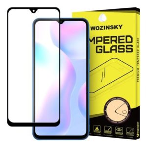 Screen Protector - Wozinsky Tempered Glass Full Glue Case Friendly For Xiaomi Redmi 9A / Redmi 9C black