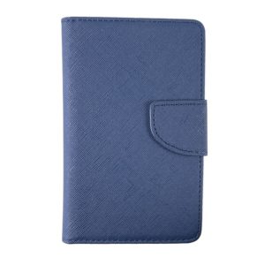 Universal Θήκη Βιβλίο OEM Fancy Diary Book Case 5.0 Blue