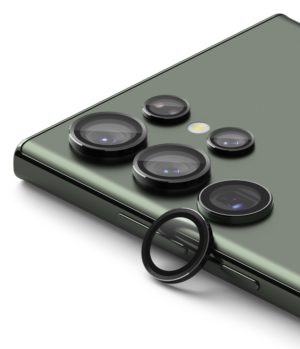 Γυαλί Προστασίας Κάμερας Ringke Camera Lens Frame Glass for Samsung Galaxy S23 Ultra (CM01718RS) Black