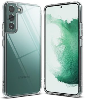 Θήκη Σιλικόνης Ringke Fusion TPU case with frame for Samsung Galaxy S22 Plus transparent