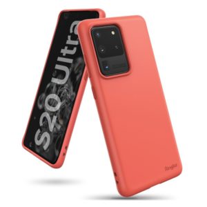 Θήκη Σιλικόνης Ringke Air S Ultra-Thin Cover Gel TPU Case for Samsung Galaxy S20 Ultra coral (ADSG0015)