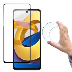 Γυαλί Προστασίας Wozinsky Full Cover Flexi Nano Glass Film Tempered Glass With Frame Xiaomi Poco M4 Pro 5G Black