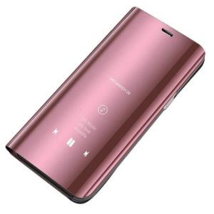Θήκη Βιβλίο Clear View Case cover Xiaomi Redmi 9 pink