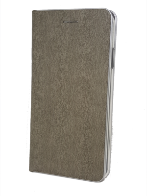 Θήκη Βιβλίο Forcell Luna iPhone XS Max Book Case Silver