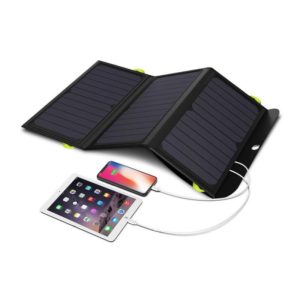 Φορητός ηλιακός φορτιστής Powerbank 10000mAh Photovoltaic panel Allpowers AP-SP-002-BLA 21W
