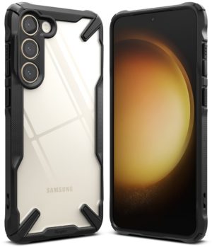 Θήκη Σιλικόνης Ringke Fusion X case armored cover with frame for Samsung Galaxy S23 (FX688E55) Black