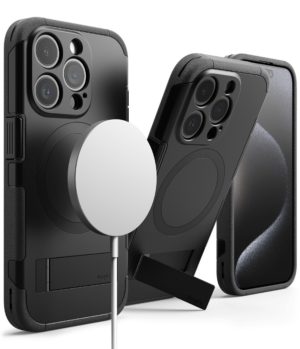 Θήκη Σιλικόνης Ringke Alles Heavy-duty rugged protection Case for iPhone 15 Pro black (AL778E55)
