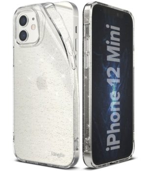 Θήκη Σιλικόνης Ringke Air Ultra-Thin Cover Gel TPU Case For iPhone 12 mini Glitter transparent (ARAP0039)