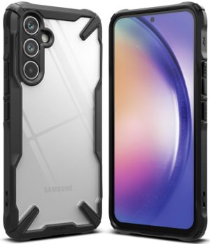 Θήκη Σιλικόνης Ringke Fusion X Case Armored Cover With Frame for Samsung Galaxy A54 5G (FX703E55) Black