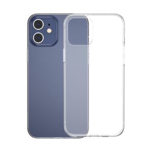 Θήκη Σιλικόνης Baseus Ultra-Thin Cover Gel TPU Case with Lanyard Holder For iPhone 12 Pro / iPhone 12 Transparent (ARAPIPH61N-02)
