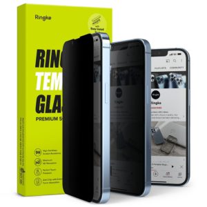 Γυαλί Προστασίας Ringke Privacy Tempered Glass Screen Protector Full Coveraged For iPhone 14 / 13 / 13 Pro jig Package (G4as082)