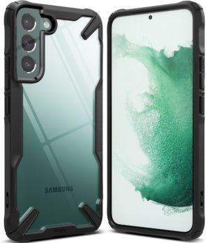 Θήκη Σιλικόνης Ringke Fusion X case armored cover with frame for Samsung Galaxy S22 black