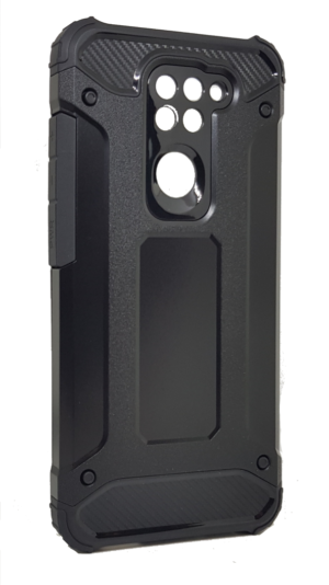 Θήκη Σιλικόνης Hybrid Armor Case Tough Rugged Xiaomi Redmi 10X 4G / Xiaomi Redmi Note 9 black