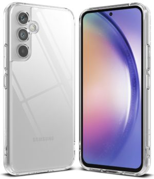 Θήκη Σιλικόνης Ringke Fusion TPU case with frame for Samsung Galaxy A54 5G Clear (F702E52)