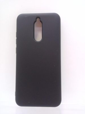 Xiaomi Redmi 8 - Ενισχυμένη silicon rubber θήκη πλάτης (silky & soft touch finish cover) Black matt