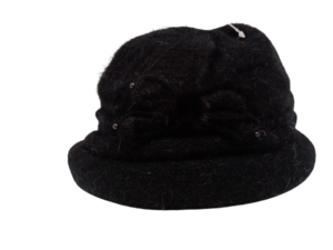 Καπέλο-σκουφάκι, απαλό και κομψό, με μαλακή εσωτερική επένδυση (black,one size,synthetic)