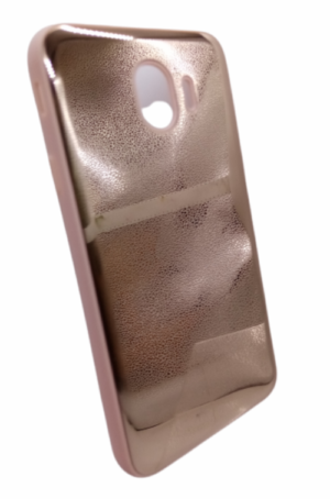 Samsung Galaxy J4 (2018) - Θήκη πλάτης, back cover mirror nude, ενισχυμένη σιλικόνη