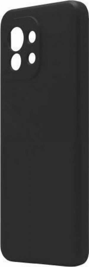 Xiaomi MI 11 - Ενισχυμένη silicon rubber θήκη πλάτης (silky & soft touch finish cover) Black