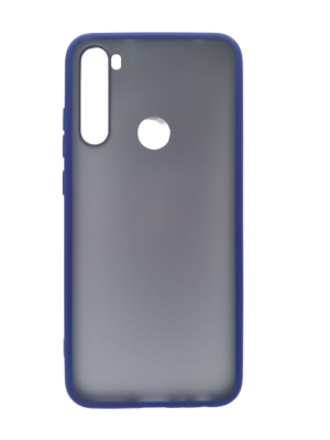 Xiaomi Redmi Note 8T - Θήκη πλάτης σιλικόνης (back cover silicon), ημιδιάφανη-blue