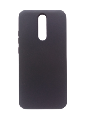 Xiaomi Redmi 8 - Ενισχυμένη silicon rubber θήκη πλάτης (silky & soft touch finish cover) Black