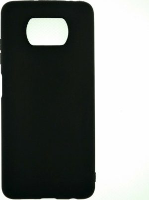 Xiaomi Poco X3 NFC / X3 PRO - Ενισχυμένη silicon rubber θήκη πλάτης (silky & soft touch finish cover) Black Matt