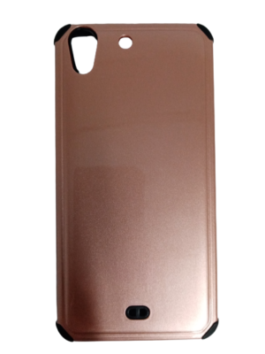 Huawei Y6II 2016 - Θήκη πλάτης Back cover, ενισχυμένη (metallic golden nude)