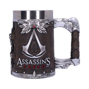 Tankard of the Brotherhood 15.5cm Officially Licensed Assassin’s Creed® Brown Hidden Blade Game Tankard - Κούπα (Resin w/stainless steel insert)