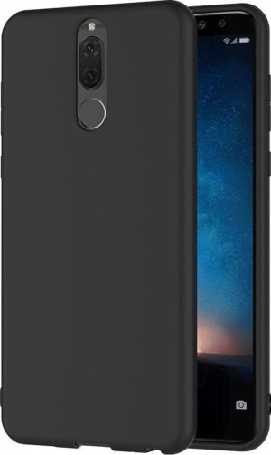 Huawei Mate 10 Lite - Θήκη πλάτης σιλικόνης (thin back cover silicon), Black