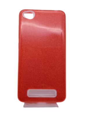 Xiaomi Redmi 4A - Θήκη back cover silicon για κινητό πλάτης, glitter red
