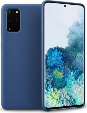Huawei P Smart (2021) - Ενισχυμένη silicon rubber θήκη πλάτης (silky & soft touch finish cover), Blue