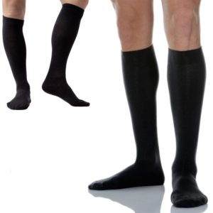 Ισοθερμικές ανδρικές κάλτσες μακριές Μαύρο AERONAUTICA MILITARE Διπλή συσκευασία