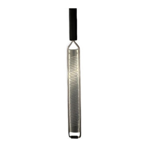 Τρίφτης Inox Ψιλός Με Μαύρη Πλαστικη Λαβή 37,5x3,5cm Cutlery Pro