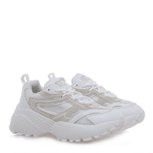 Renato Garini Γυναικεία Παπούτσια Sneakers 14U-157 Λευκό MESH Πάγος S114U15735A8