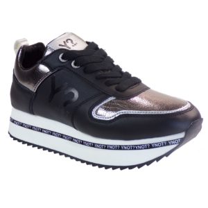 YNOT Sneakers Γυναικεία Παπούτσια YNIO500 Μαύρο ynot ynio-500 mauro