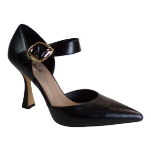 Fardoulis Shoes Γυναικεία Παπούτσια Γόβες 933-15 Μαύρο Δέρμα 933-15
