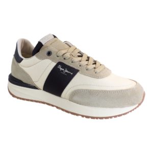 Pepe jeans BUSTER TAPE Sneakers Ανδρικά Παπούτσια PMS60006-844 Mπέζ PMS60006-844