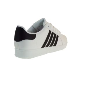 Bagiota Shoes Γυναικεία Παπούτσια Sneakers Αθλητικά MG105 Λευκό-Μαύρο bagiotashoes mg105 leuko-mauro