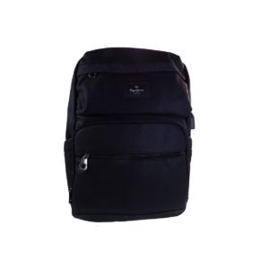 Pepe Jeans BAGS Ανδρική-Unisex Τσάντα COURT BACKPACK 7132031 Μαύρο pepe jeans 7132031 mauro