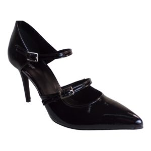 Dominique Shoes Γυναικεία Παπούτσια Γόβες 81351 Μαύρο Λουστρίνι 81351
