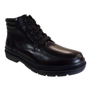 PARROTTO Αντρικά Παπούτσια Μποτάκια YB08-3202 Μαύρο Δέρμα YB08-3202