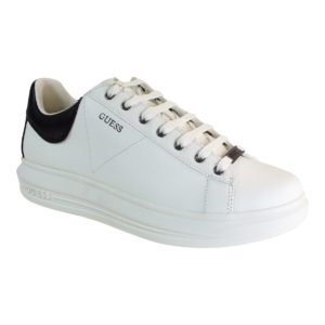 GUESS Sneakers Ανδρικά Παπούτσια FM5VIBELE12- WHBLK Λευκό FM5VIBELE12-WHBLK