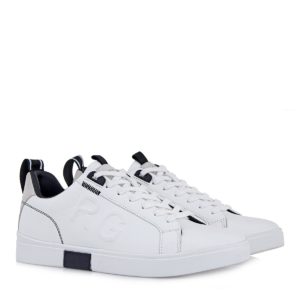 Renato Garini Ανδρικά παπούτσια Sneakers 700-456 Λευκό Πάγος Μαύρο R5700456189E R5700456189E