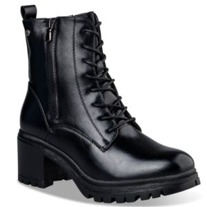 Envie Shoes Γυναικεία Μποτάκια COMBAT BOOTS V63-18152-34 Μαύρο V63-18152-34
