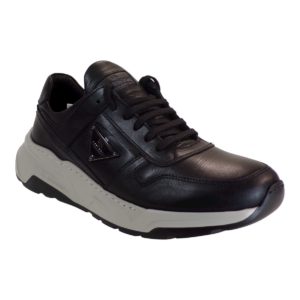 Robinson Ανδρικά Παπούτσια Sneakers 71301 Μαύρο Δέρμα robinson 71301 mauro