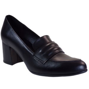 Katia Shoes Γυναικεία Παπούτσια Γόβες Κ44-1809 Μαύρο Δέρμα katia k44-1809 mauro