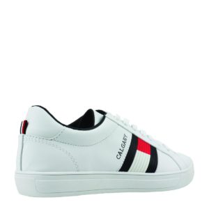 Calgary Ανδρικά Παπούτσια Sneakers 097-3970 Λευκό Κόκκινο K57000971097 calgary 197-3970 leyko